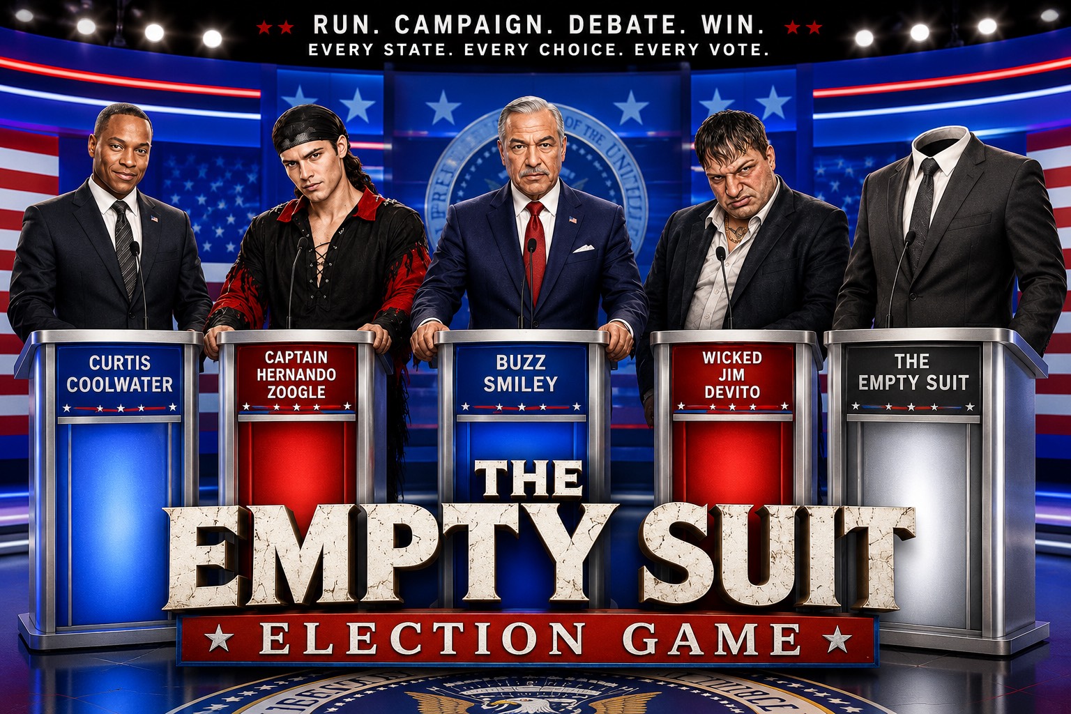 The Empty Suit splash screen